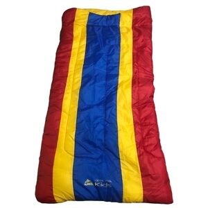 OZARK TRAIL KIDS SLEEPING BAG children's/ Youth Red yellow blue Primary colors